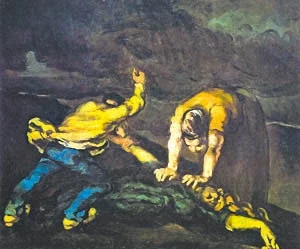Поль Сезан «Забойства» (1870 г.)