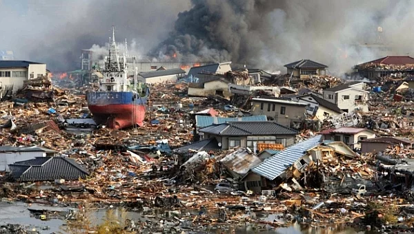 Последствия цунами после землетрясения в Индийском океане в 2004 году. Фото: wwportal.com