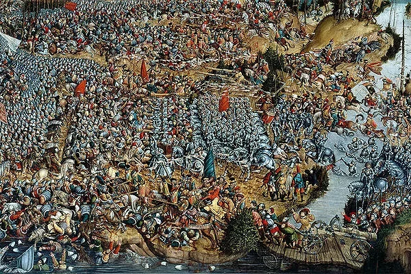 «Битва под Оршей». Картина 1520-х