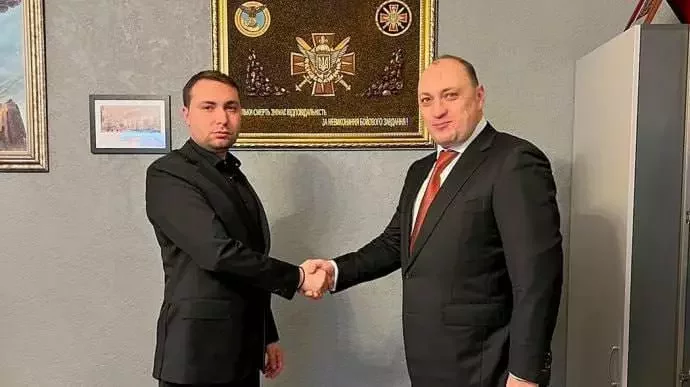 Денис Киреев (справа) с Кириллом Будановым