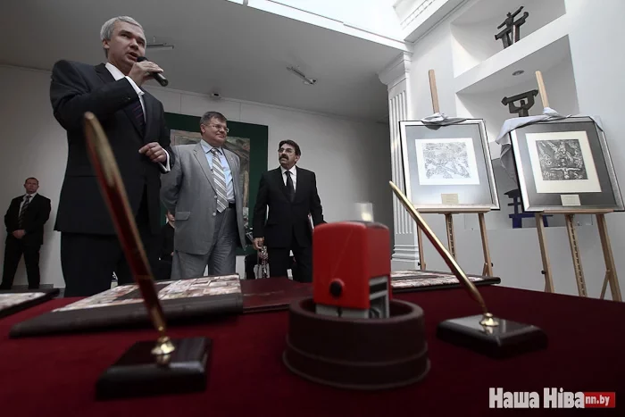 Нацыянальны мастацкі музей Беларусі атрымаў у дар дзве арыгінальныя графічныя працы Марка Шагала.