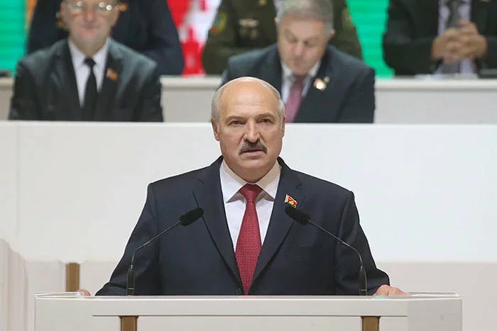 Лукашенко во время выступления на V Всебелорусском народном собрании, president.gov.by