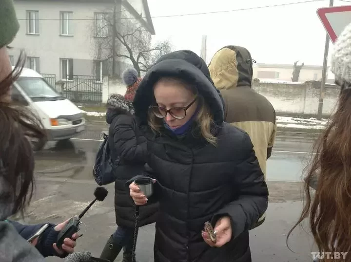 Елена Стригунова после суда.