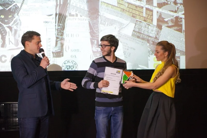 Михаил Пархоменко на церемонии награждения Smartfilm. Фото: velcom