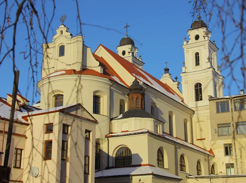 Католический кафедральный собор в Минске. Фото Александры Щиглинской.