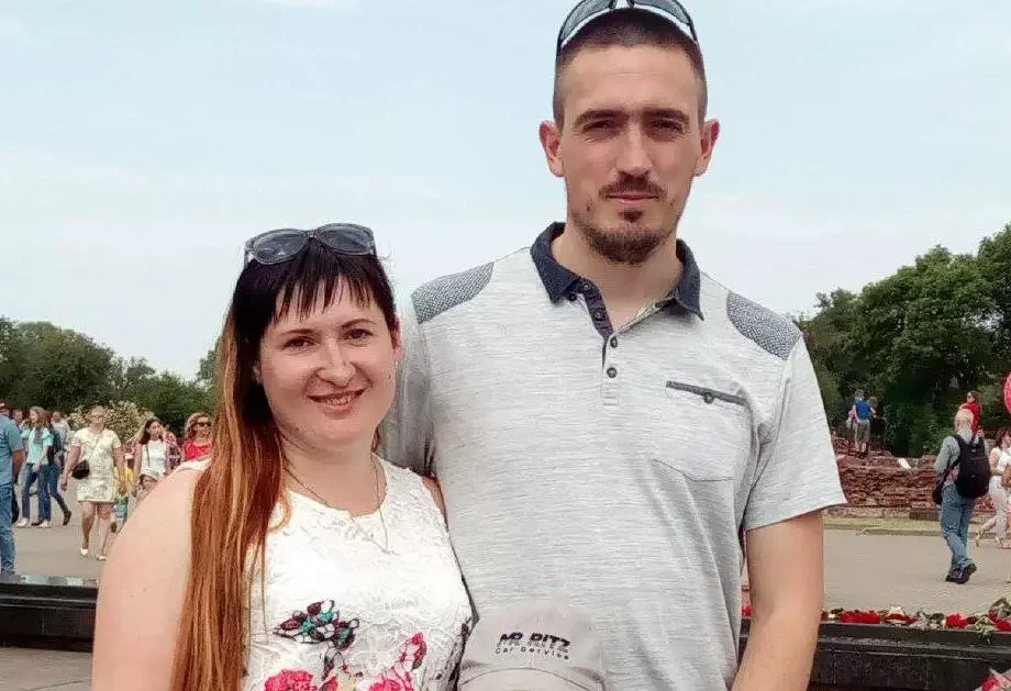Евгений Соловейко с женой. Фото из социальных сетей