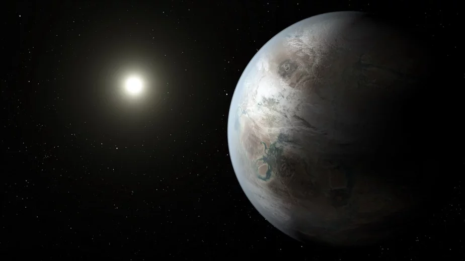 Кеплер 452B в представлении художника. Изображение: NASA/JPL-Caltech/T. Pyle