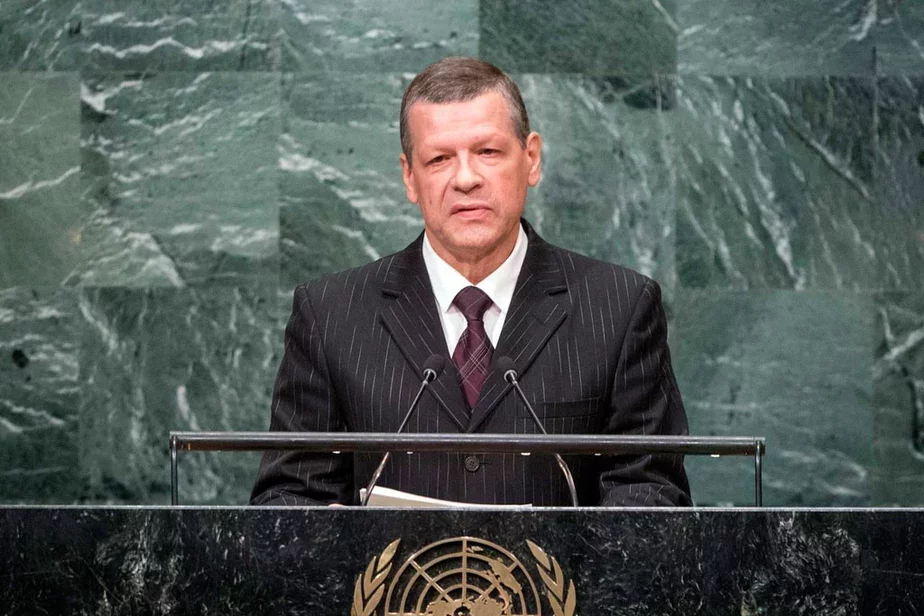 Представитель Беларуси при ООН Валентин Рыбаков. Фото un.org.