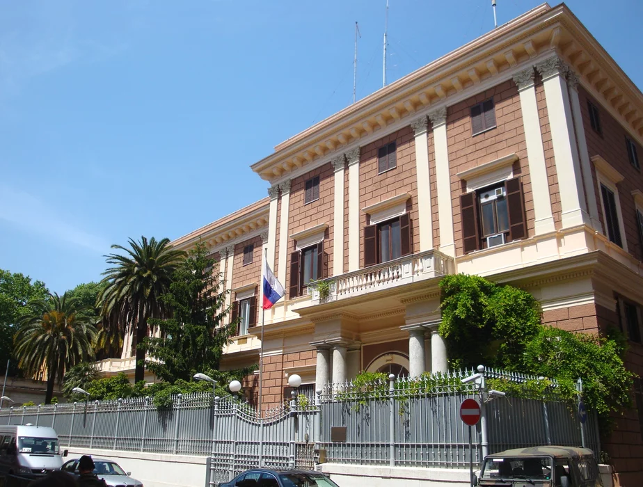Пасольства Расіі ў Італіі. Фота Wikimedia Commons.