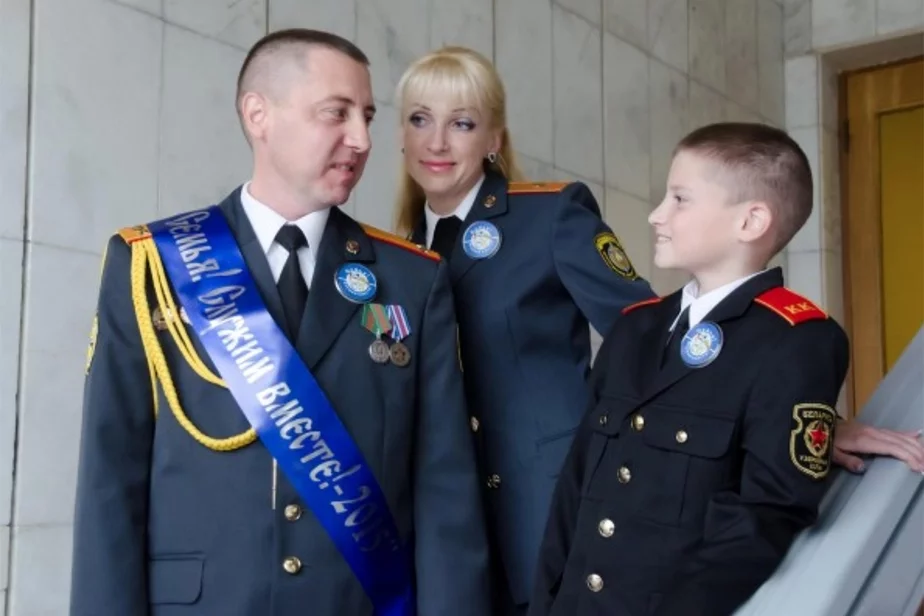 В 2015 году семья Сахарчук победила в конкурсе как лучшая милицейская семья. Фото: sb.by.