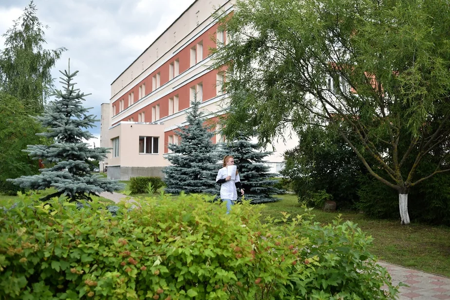 Больница в Толочине. Фото Сергея Гапона, ПРООН в Беларуси
