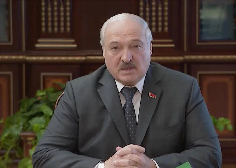 Александр Лукашенко. Скриншот с видео