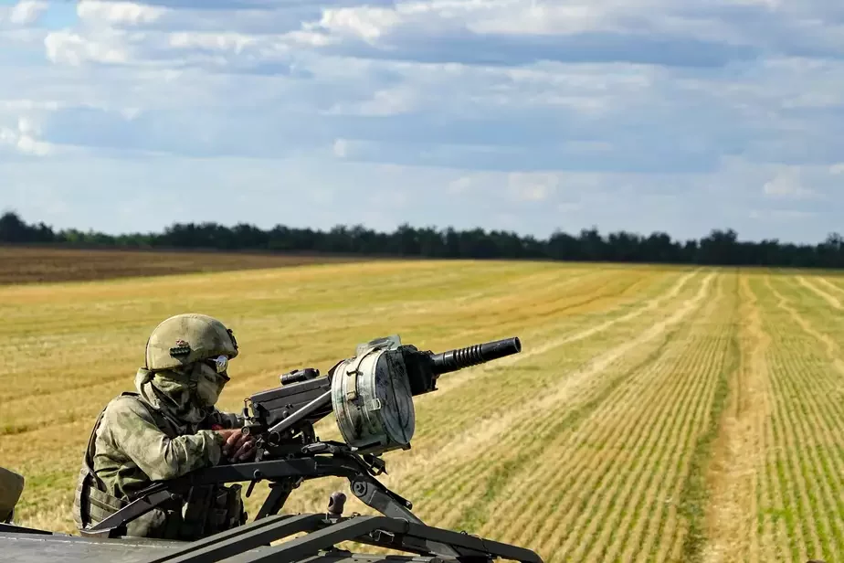 Российский солдат под Мелитополем. Фото: Associated Press