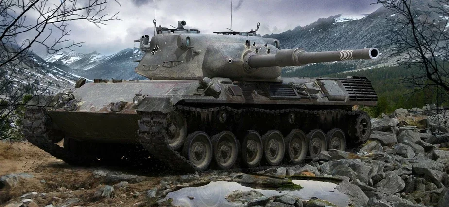Танк Leopard. Такие танки Германия обещает поставить Украине. Фото: warfore.me