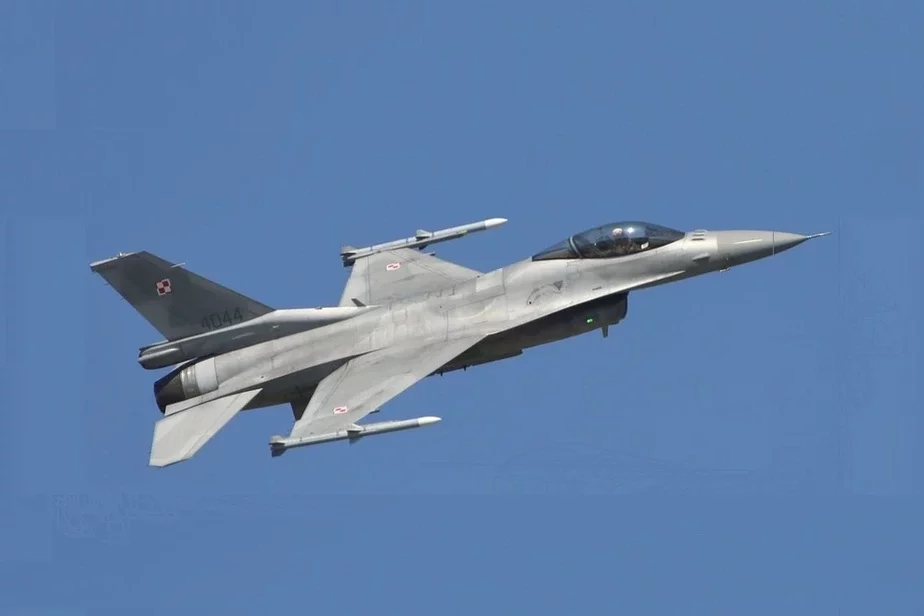 Źniščalnik F-16, los pastavak jakoha Ukrainie zaležyć ad ZŠA. Fota: Wikimedia Commons