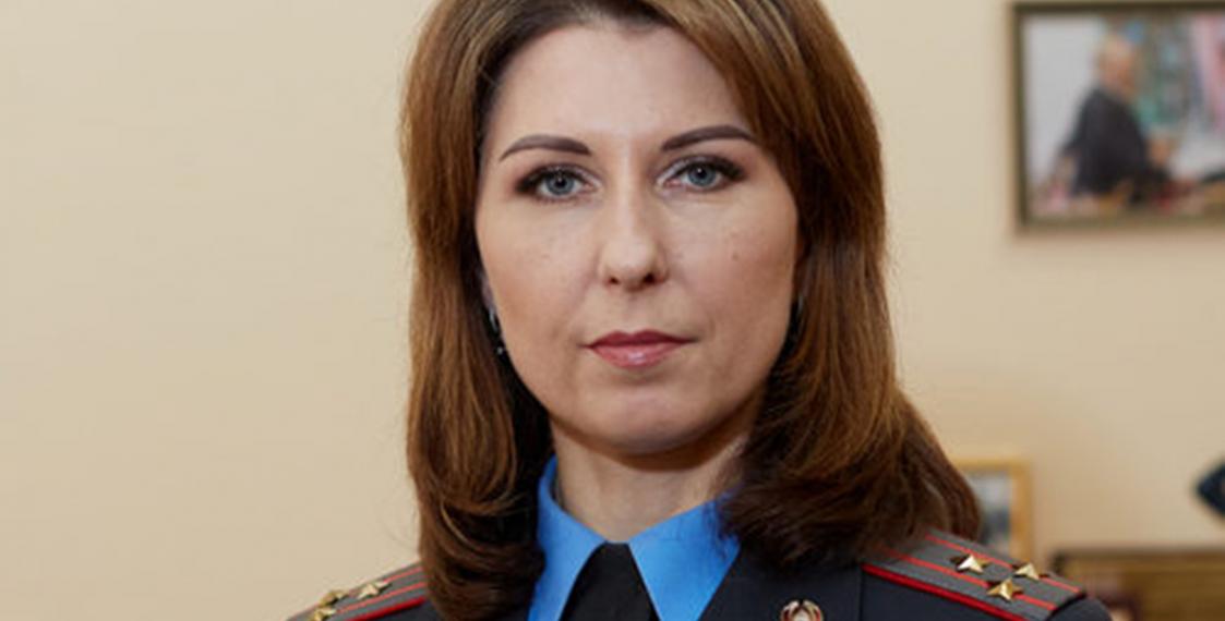 Вольга Чамаданава. Фота: mvd.gov.by